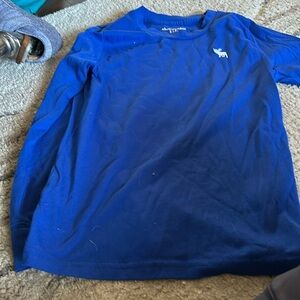 Abercrombie, blue boys, long sleeve shirt